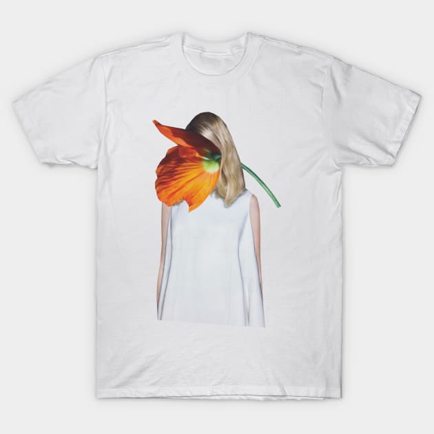 The Flower Girl T-Shirt by Luca Mainini